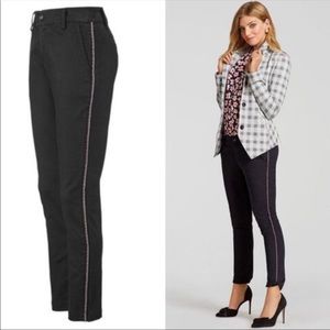 CAbi Peyton Rainbow Stripe Pants 6